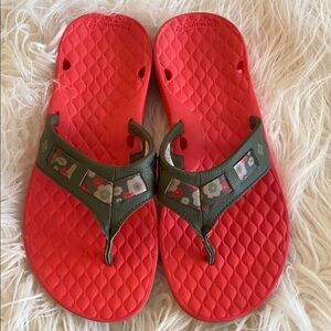 Columbia women's flip flops samo